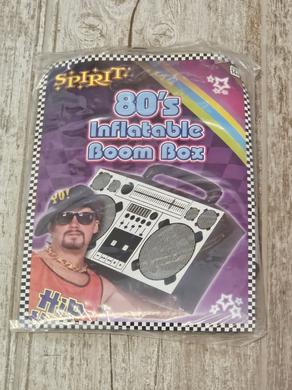Spirit 80's Inflatable Boom Box
